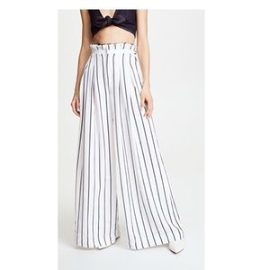 Kendall + Kylie Striped Palazzo Pants